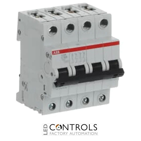 S204-C100 Miniature Circuit Breaker - 4P - C - 100 A