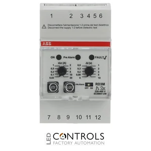 2CSJ202001R0002 ABB RD3M Residual Current Relay 230-400V AC