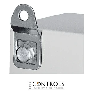 KL1580.000 Rittal Wall mounting bracket brass nickel-plated Wall distance 8mm