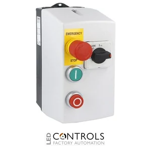 M2P00911 - ENCLOSURE C/W START-STOP + EMERG - MPCB STARTER