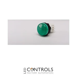 EMAS S222NY EMAS SIGNAL LAMP 22MM 240V FINGER PROOF GREEN