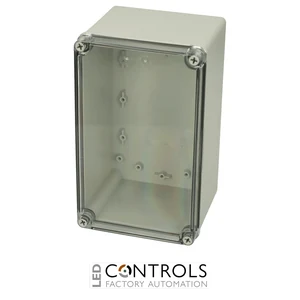 8724019 Fibox PC MH 125 T Enclosure, Polycarbonate Transparent cover