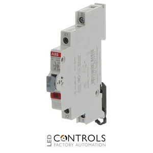 2CCA703251R0001 ABB E217-16-01C Illuminated Pushbutton 1NC Red LED 16 A - image 2