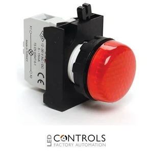 EMAS CP060XK EMAS CP SIGNAL ARMATURE WITH RED LED 12 - 30 V AC/DC