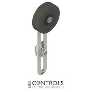 VF LE55-R5 Pizzato Adjustable lever with rubber roller, 40 mm diameter