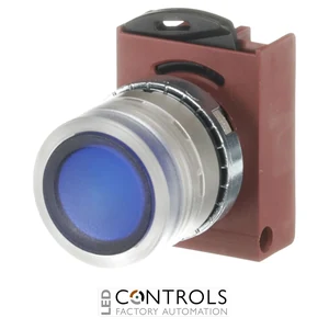 1SFA184505R9109 ABB P9MPLASD P9M Orange Extended Illuminated Momentary Pushbutton - image 2