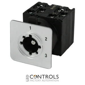 CS20A-ST31 IMO Cam Switch 1 Pole 3 Position 20Amp, Step, With Legend Plate