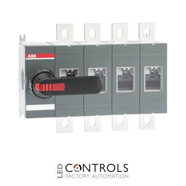 1SCA162991R1001 ABB OTHV630E04P 4 Pole 800VAC to 1000VAC 630A Switch Disconnector