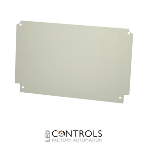 8392226 Fibox FP A 23 Swing-out door/Front plate (aluminium), for enclosures: 300x200x170, 300x200x180