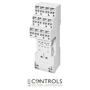 1SVR405651R6110 ABB CR-M4LP Push-In Logical Socket for 4 C/O CR-M Relays - image 3
