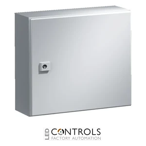 AE1380.500 Rittal Compact enclosure WHD: 380x380x210mm Sheet steel with mounting plate