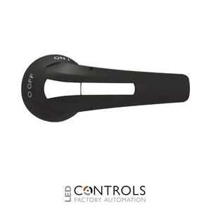 GEX67NB - BLACK DOOR COUPLING HANDLE