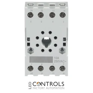 1SVR405670R1100 ABB CR-U2SM Socket Small for 2 C/O CR-U Relay