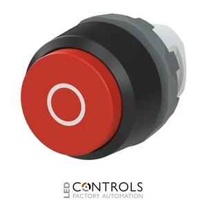 1SFA611102R7031 ABB ABBPB 2005 Red Extended Momentary Pushbutton - image 2