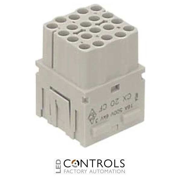 CX20CF Ilme Female modular unit 20 pole 16 amp crimp