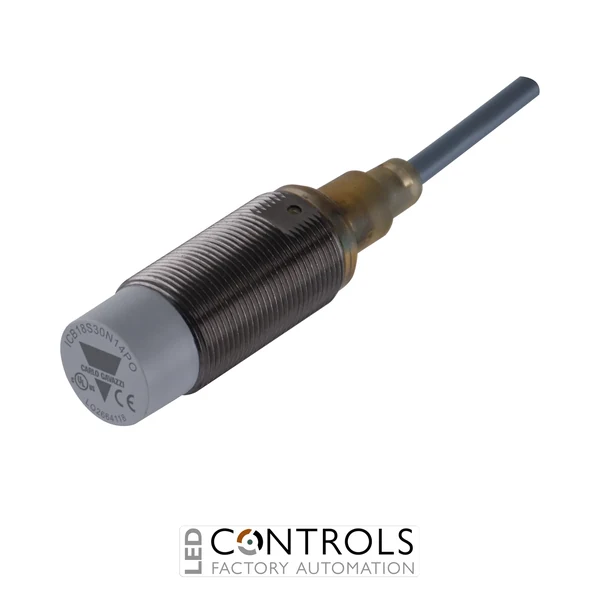 icb18s30n08no - prox sensor ind. m18 cab 30mm npn no no-flush