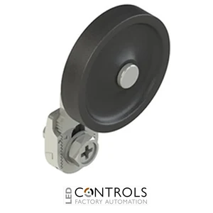 VN A00KH-R25 Pizzato Adjustable shaped metal revolving lever with technopolymer roller ? 35 mm