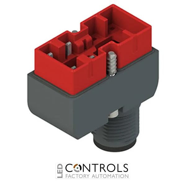 VN CP02SMK Pizzato Technopolymer connector for NF housing with B02 contact block