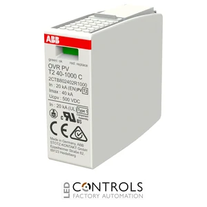 2CTB802402R1000 ABB OVR PV T2 40-1000 C Type 2 PV Surge Protection Cartridge - image 2