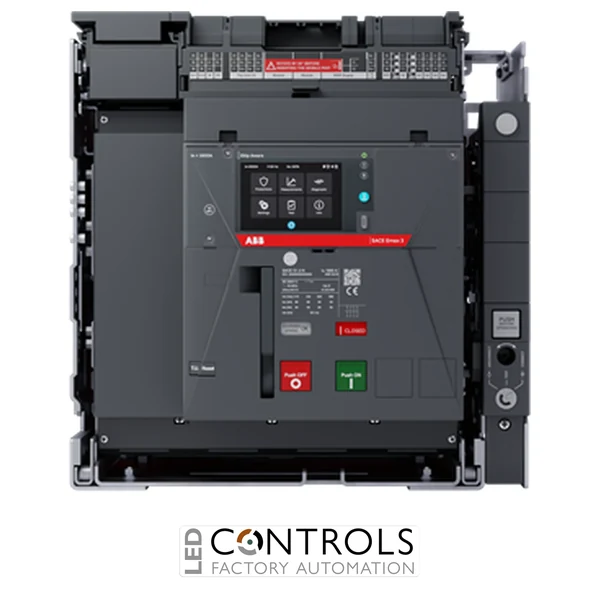 ABB SACE Emax 3 E1.3B 1000 ACB 4 Pole 1000A 42kA Ekip Aware LI Withdrawable Moving Part