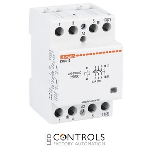 CN6310220 - MODULAR CONTACTOR 63A AC1 220/230V