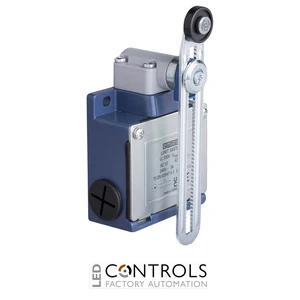 EMAS L53K13MEP123 EMAS L53 SERIES LIMIT SW. SNAP ACTION 1NC+1NO- LONG PLASTIC ROLLER