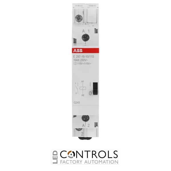 2TAZ311000R2021 ABB E2971610115 E297-16-10/115 Installation Relay 1NO 16 A