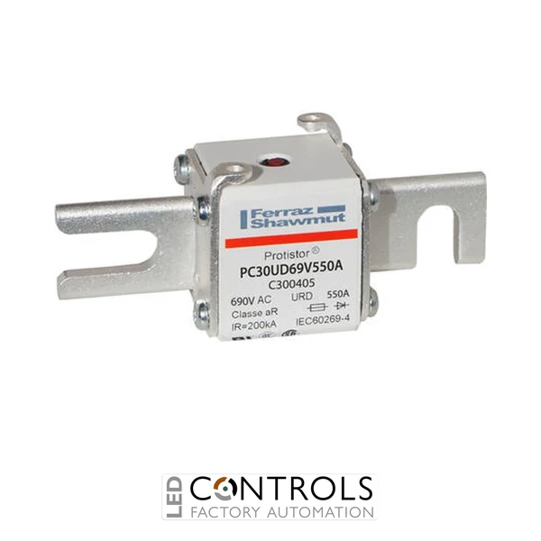 MERSEN FUSE 6,9 URD 30 D08 A 0550 6,9URD30D08A0550