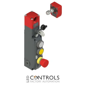 NG 2D5D321C-F31 Pizzato NG series safety switch with lock and integrated control devices, with actuator