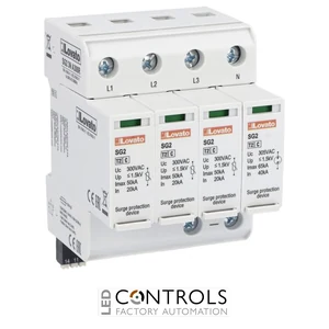 SG23NA300R - SURGE PROTECTION DEVICE TYPE 2 3P+N PLUGIN + RELAY