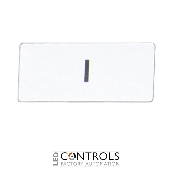 8LM2TAU201 - """PUSH-BUTTON LABEL """"I"""""""