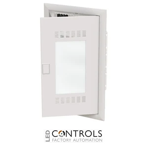 2CPX031387R9999 ABB UK636MW UK600 Flush-Mounted Wi-Fi Multimedia Enclosure 3 Row IP30 RAL 9016 White - image 2