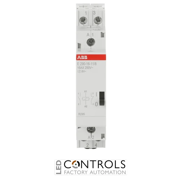 2TAZ312000R2063 ABB E290-16-11/8 Latching Relay 1NO+1NC 16 A 8 V AC