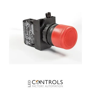 EMAS CP200EK30 EMAS CP EMER. PUSH BUTTON 1NC 30 MM TURN TO RELEASE - SHORT