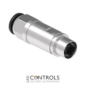 CX 8.0 MPQV ILME Female metal pneumatic contact with closing valve OD 8mm