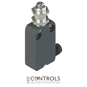 NF B110EB-DMK Pizzato Modular prewired switch with plunger with M12 threaded bearing