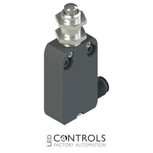 NF G110EB-DMK Pizzato Modular prewired switch with plunger with M12 threaded bearing