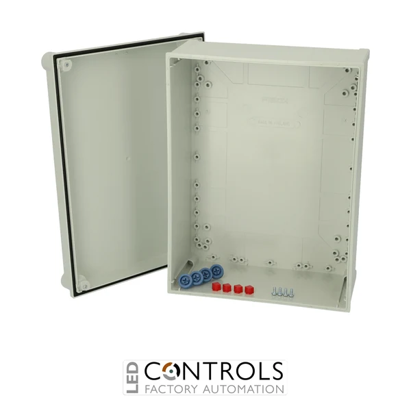8113358 Fibox CAB PCQ 403017 G Enclosure, Polycarbonate Grey cover