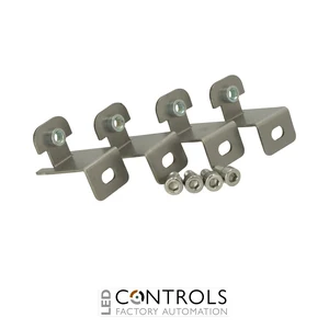 8120831 Fibox WMK ARCA 40 SMALL Wall mounting lugs set Adds 40 mm between wall and cabinet