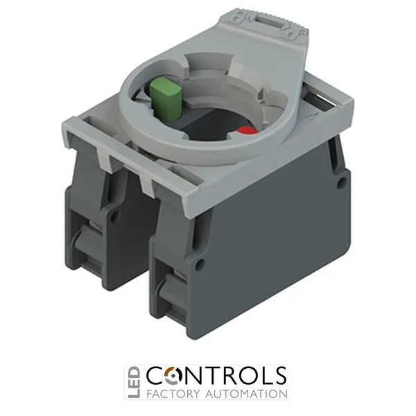 E2 AC-XXBC0028 Pizzato Complete unit with contact block 1NC and 1NO and fixing adapter