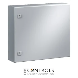 AE1054.500 Rittal  Compact enclosure WHD: 600x600x250mm Sheet steel with mounting plate