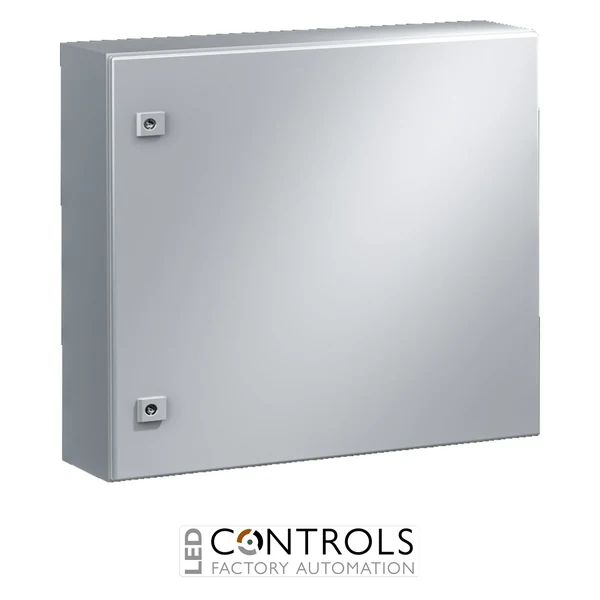 AE1054.500 Rittal  Compact enclosure WHD: 600x600x250mm Sheet steel with mounting plate
