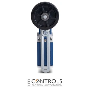 EMAS L5K13MEL123A EMAS L5 SERIES LIMIT SW SNAP ACTION 1NC+1NO RUBBER ROLLER ADJUSTABLE - image 3