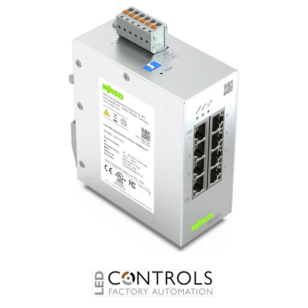 852-1812 Wago Lean Managed Switch;8 Ports 1000Base-T