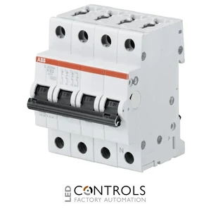 ABB s203mt-z1.6na mcb s200m 4p z type 1amp