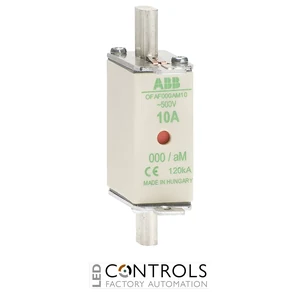 1SCA022652R0360 ABB 2A aM Motor DIN Fuse Size 000 500V