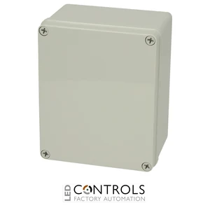 8724315 Fibox PC H 95 G Enclosure, Polycarbonate Grey cover