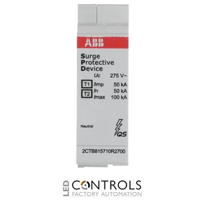 2CTB815710R2700 ABB OVR T1-T2 N 50-275s C QS Type 1+2 Surge Protection Cartridge