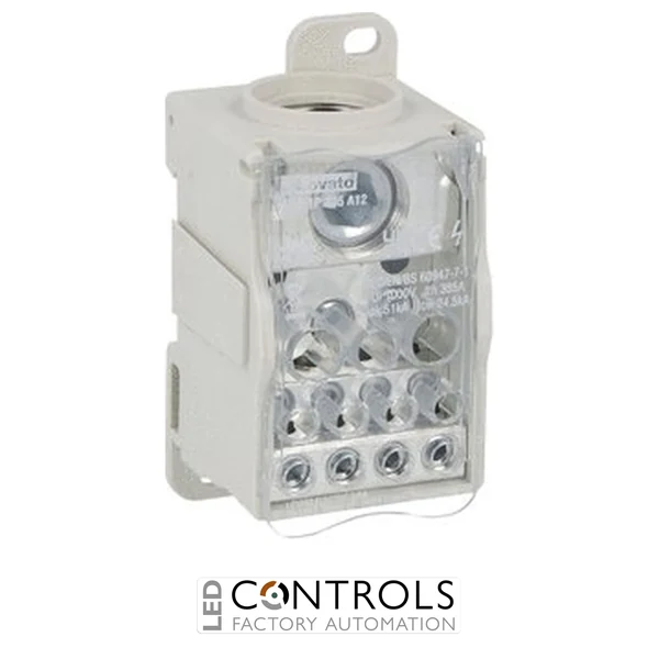 ACB1P335A12 Lovato DIST BLOCK 1P 335A 12 TERMINALS