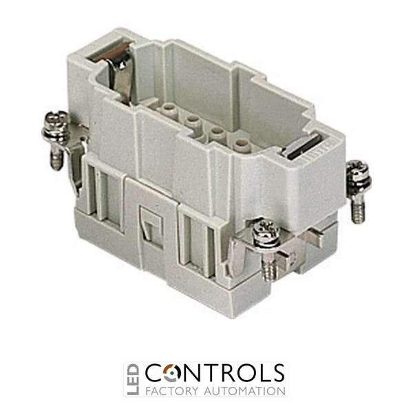 CCEM10 Ilme Male insert 10 pole and earth 16 amp crimp Size 57.27